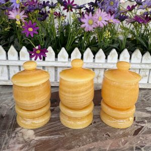 Chén, ly nước đá ngọc hoàng long - Cao 9 cm